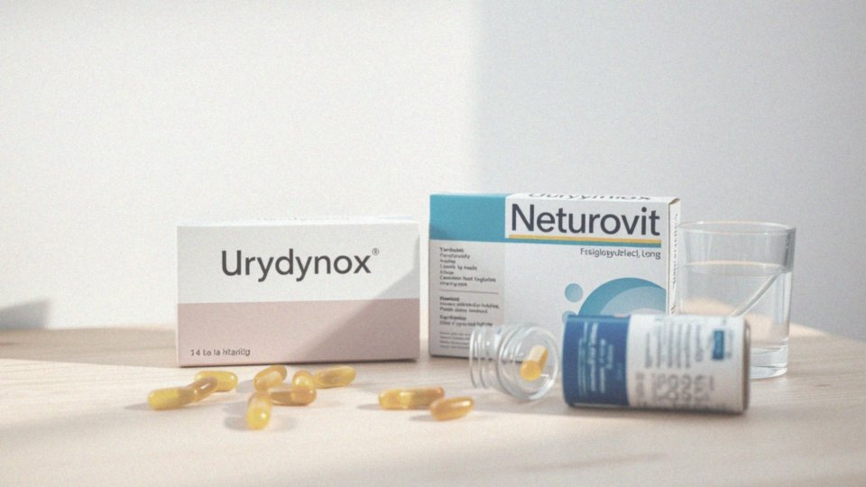 Jakie są ogólne różnice między Urydynox a Neurovit?