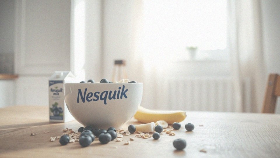 Czy można zdrowo połączyć płatki nesquik z innymi produktami?