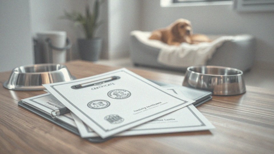 Jakie dokumenty są wymagane dla psów asystujących?