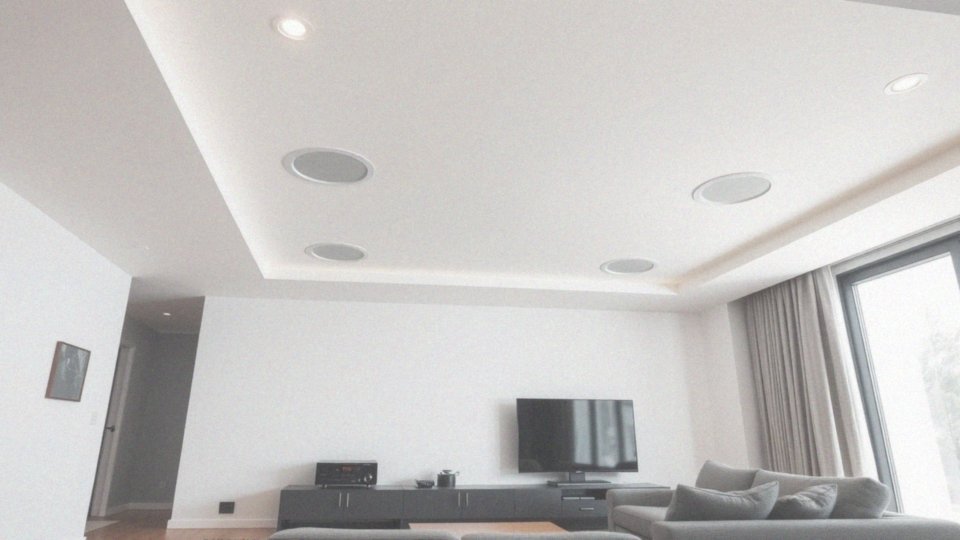 Co to są głośniki sufitowe i jak wpływają na dźwięk Dolby Atmos?