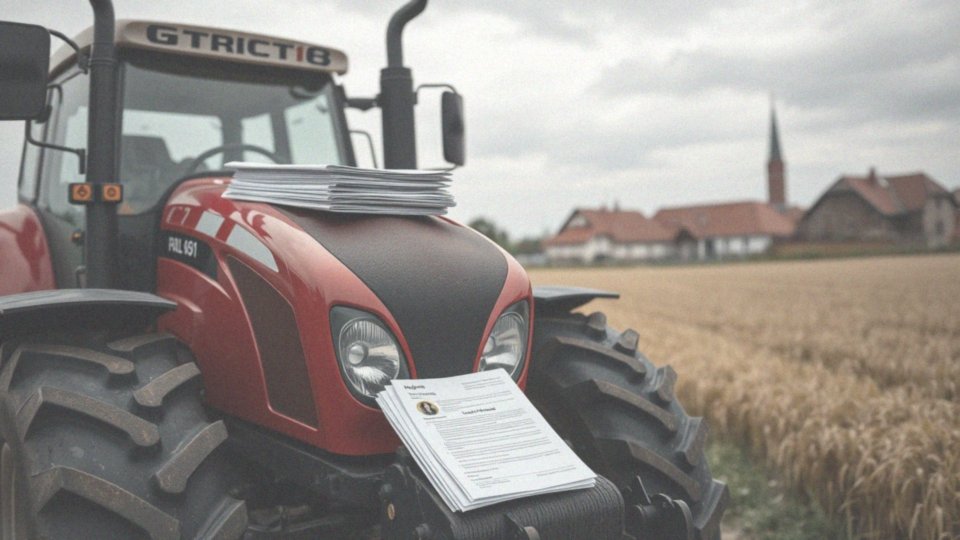 Rejestracja ciągnika rolniczego w urzędzie skarbowym – jak to zrobić?